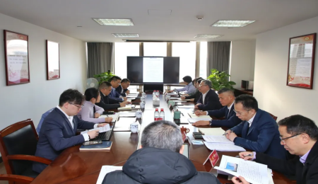 物产中大集团副总裁罗畅一行调研物产中大金石