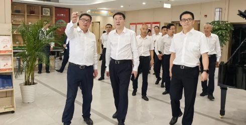 物产中大集团董事长陈新一行调研中大朗园（衢州）“共富养老”项目