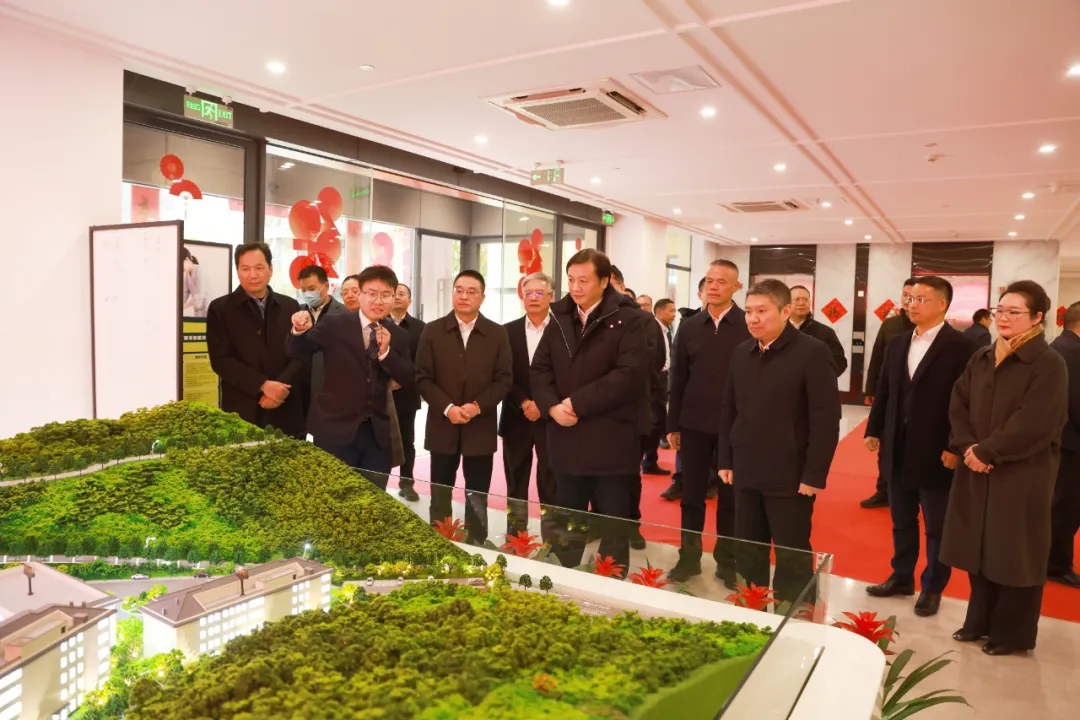 传达学习胡伟副省长考察调研讲话精神｜“共富养老”的新春第一会在中大朗园（景宁）召开